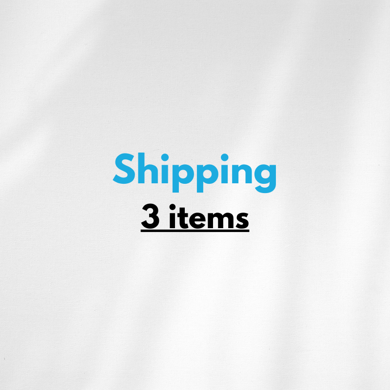 Shipping 3 items